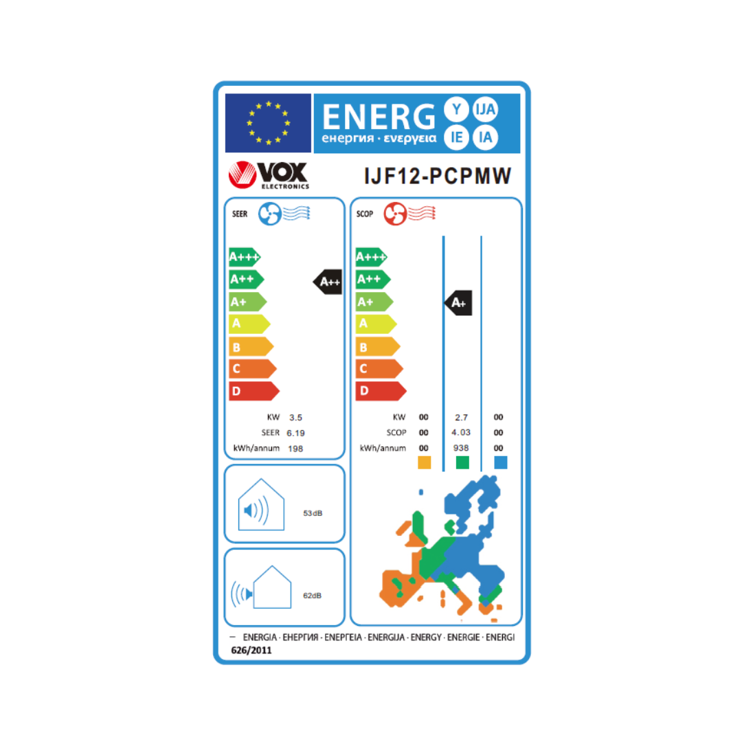 VOX Air Conditioner 12,000BTU IJF12-PCPMW