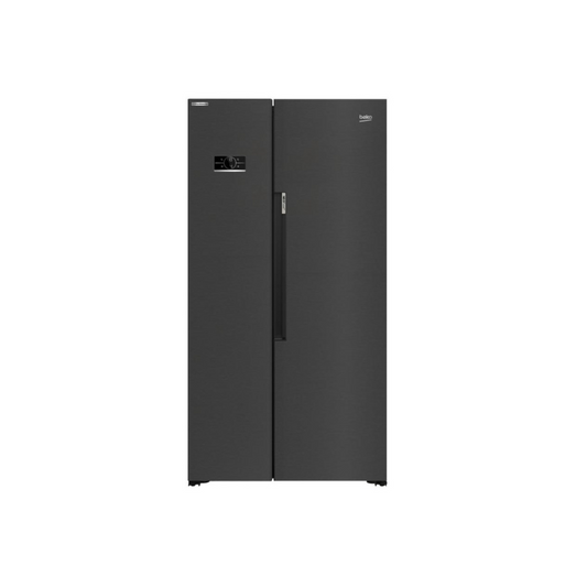 Beko American Style Fridge Freezer in Dark Inox ASL1442VPZ