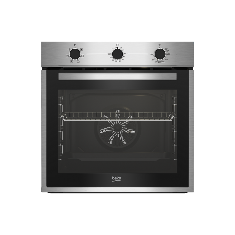 Beko Built-In Oven 6 Functions 60 cm 72L Stainless Steel BBIE14100X
