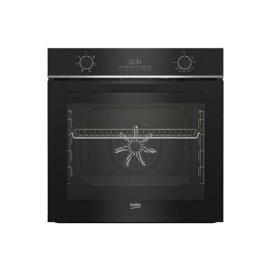 Beko Built-In Oven 6 Function 60cm 72L Black BBIE17301BD