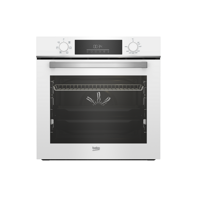 Beko Built-In Oven 6 Function 60cm 72L White BBIE18300W