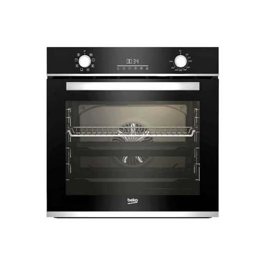 Beko Built-In Oven 8 Function 60cm 72L Black & Stainless Steel BBIM13300XM