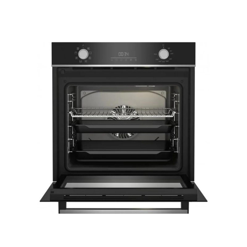Beko Built-In Oven 8 Function 60cm 72L Black & Stainless Steel BBIM13300XM