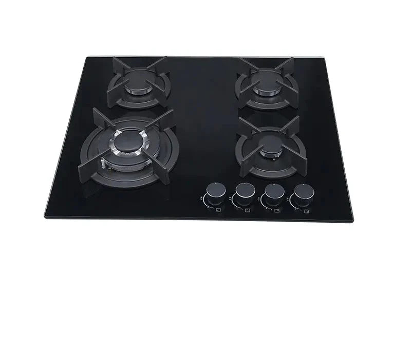 Built-In Gas Hob 60cm - 4 Burners - Battery automatic pulse ignition