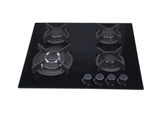 Built-In Gas Hob 60cm - 4 Burners - Battery automatic pulse ignition