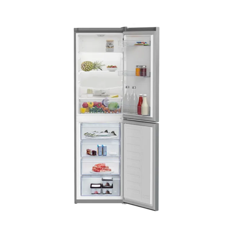Beko Fridge Freezer Bottom No Frost HarvestFresh Silver CFG4582S