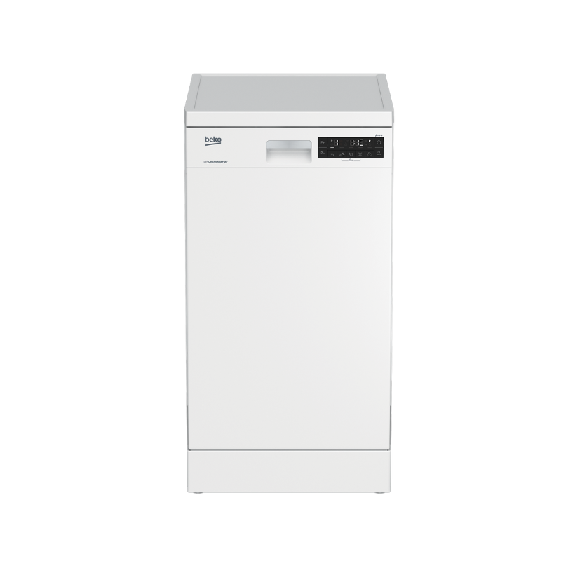 Beko Freestanding Dishwasher 45cm 10 Place Settings White DFS28131W