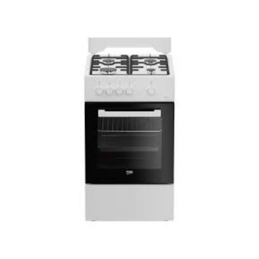 Beko Freestanding Gas Cooker 50cm x 60cm White FSG52020DW
