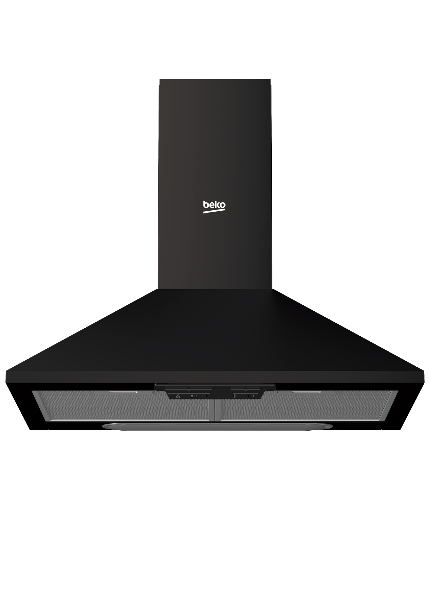 Beko Wall Mounted Canopy Hood 60cm Black HCP61310B