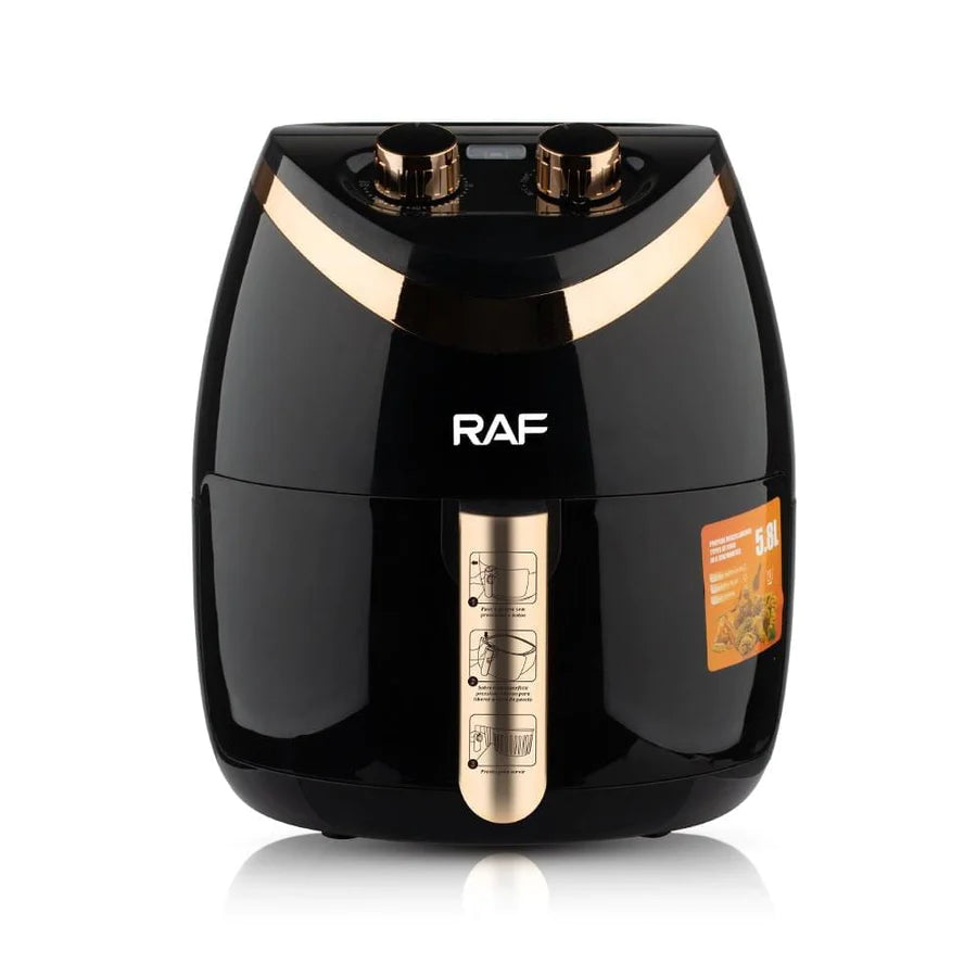 RAF Air Fryer 3XL - 5.8Litre Capacity