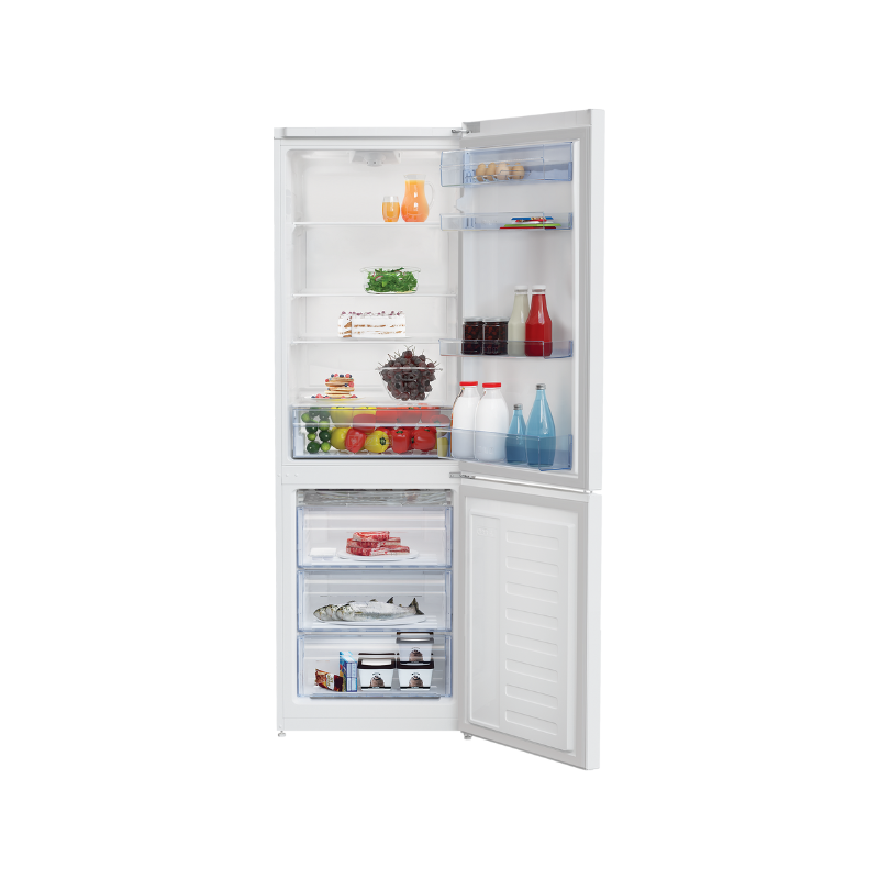 Beko Fridge Freezer MinFrost System White RCSA330K30WN