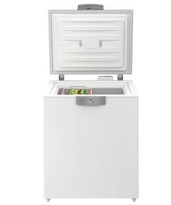 Beko Chest Freezer 205L 75cm  Fast Freezing White HSM14540