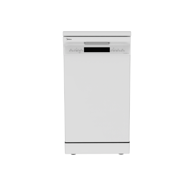 Midea Dishwasher Free Standing 45CM White With Wi-Fi Connectivity