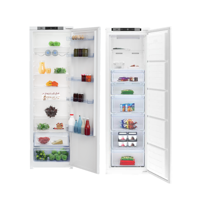 Beko Built-In Fridge & Freezer Set No Frost 177cm BLSD3577 & BFNA247E40SN