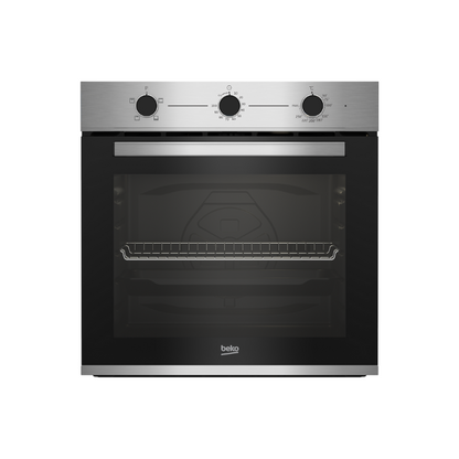 Beko Built-In Static Oven 4 Function 60cm 74L Stainless Steel BBIC12100XD