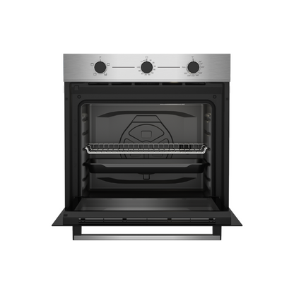 Beko Built-In Static Oven 4 Function 60cm 74L Stainless Steel BBIC12100XD