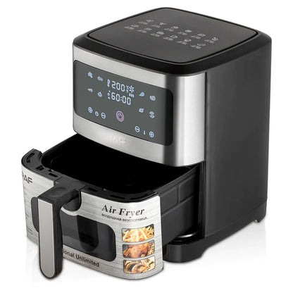 RAF 8L Stainless Steel Air Fryer with Digital Control