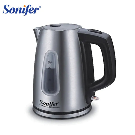 Sonifer Electric Kettle | Stainless Steel |1.7L Capacity