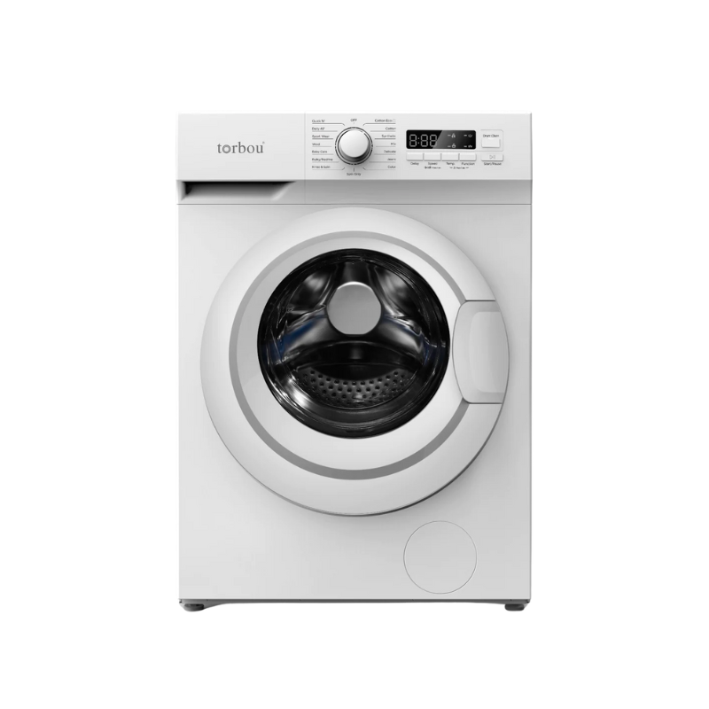 Torbou Washing Machine 8 kg Inverter Model: Energy-Efficient A+ Rating