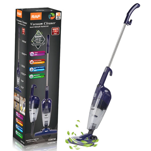 RAF Vacuum Cleaner 2in1 - Compact and Powerful 600W