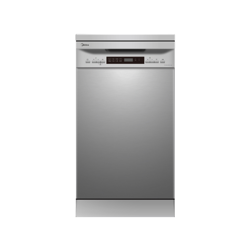 Midea Dishwasher Free Standing 45CM INOX With Wi-Fi Connectivity