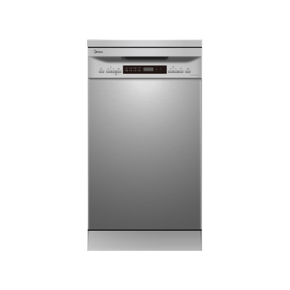 Midea Dishwasher Free Standing 45CM INOX With Wi-Fi Connectivity